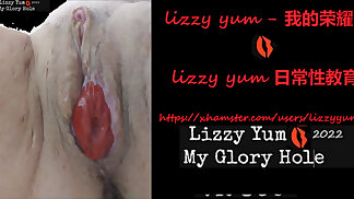 lizzy yum - my pussy up close (post op clit play)