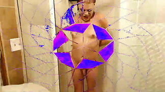 Mistress Cy Car Wash Flash Tease, Then the DIRTY BITCH Takes a Shower, Puts On Some Lingerie & Lotions Her Legs XXX 666